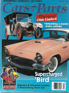 CARS & PARTS 1997 JULY - OLDS LIMITED, SUERCHARGED 'BIRD, DUESENBERG, BRAKE CYL